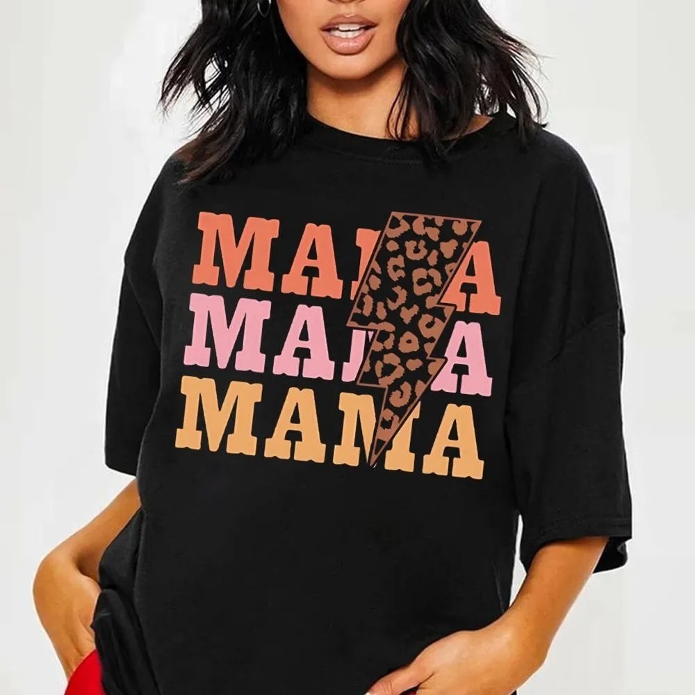 Mama T-shirt Heart Mom Shirt Mother’s Day Shirt